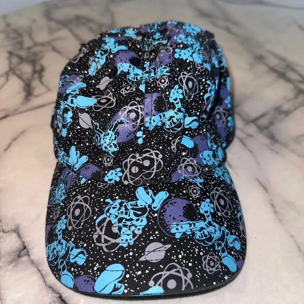 VINTAGE DISNEY Pluto Mission Space‎ Hat Epcot Disney Parks Snapback YOUTH Mickey